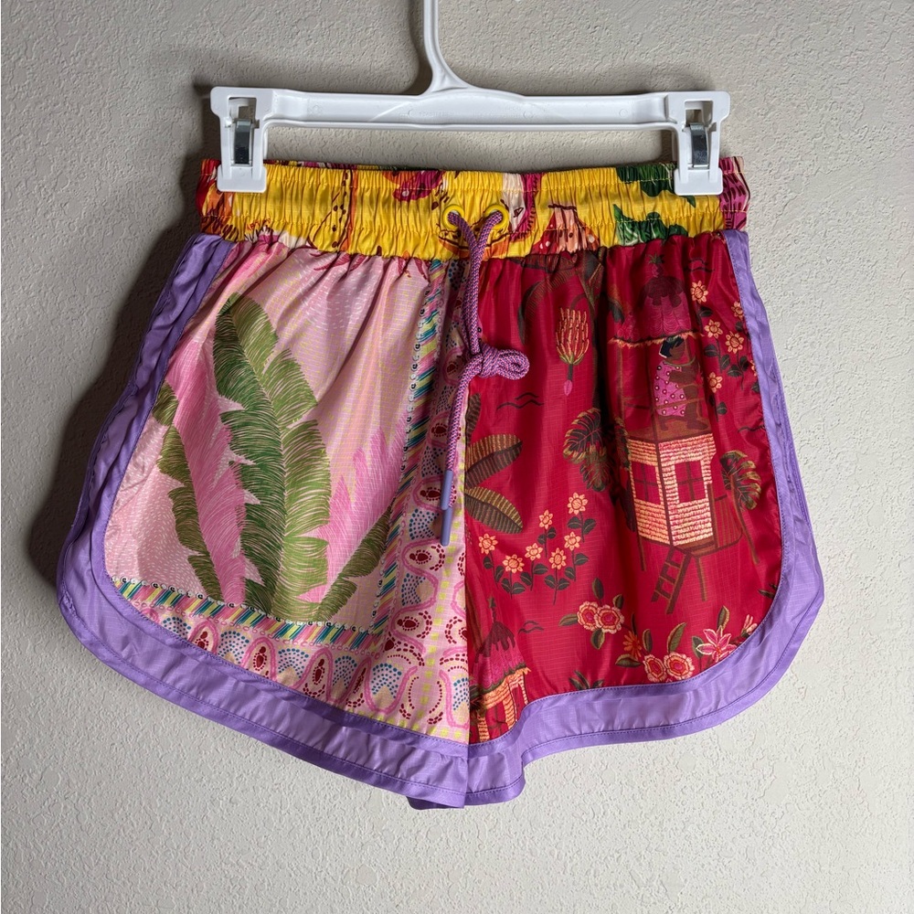 FARM Rio Mixed scarves shorts - XS-S